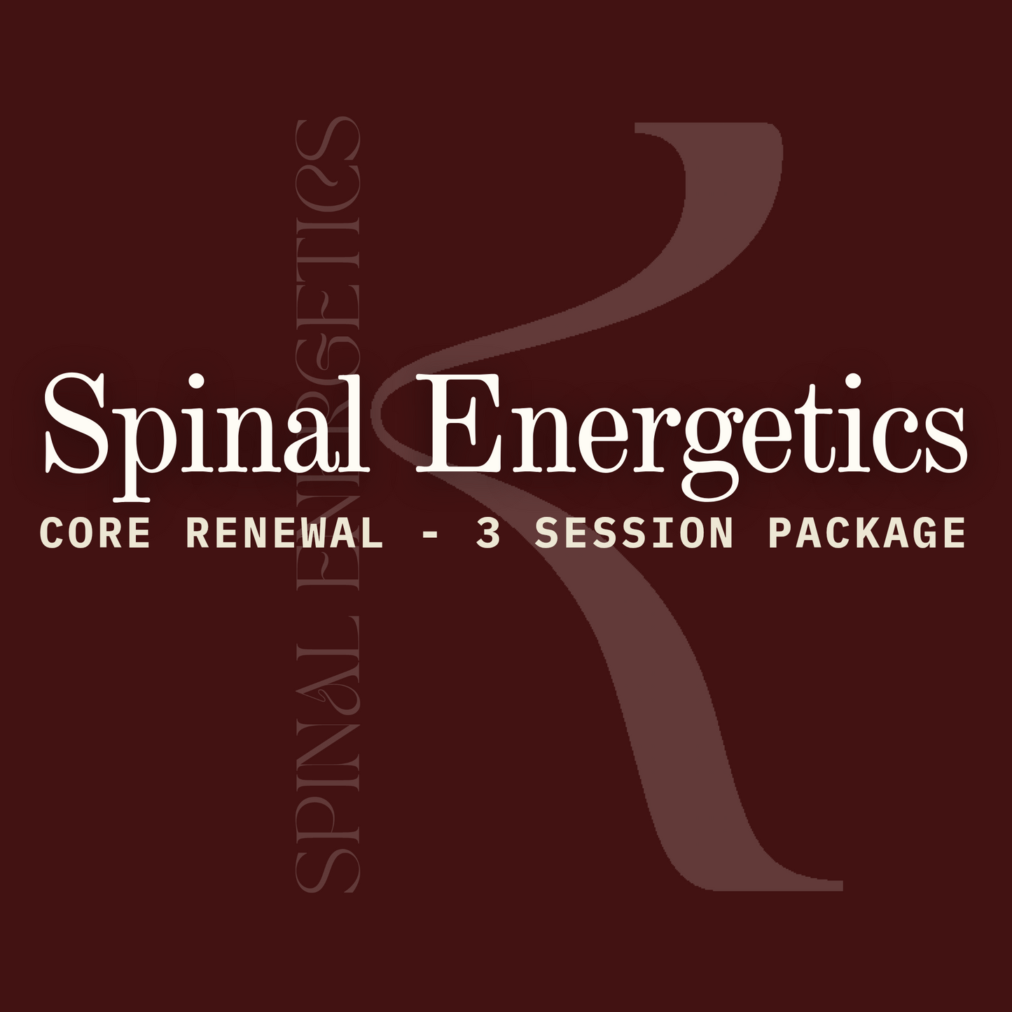 Core Renewal - 3 session package